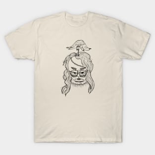 Straw Balloon Head T-Shirt